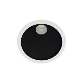 Spot encastré SWEET RD EVO Indigo - 7,5W - 740Lm - Dimmable - Blanc mat/Noir