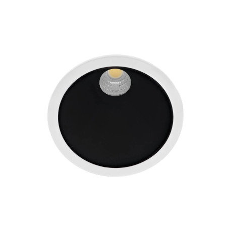 Spot encastré SWEET RD EVO Indigo - 7,5W - 740Lm - Dimmable - Blanc mat/Noir