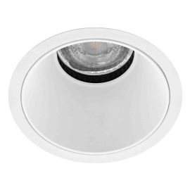 Spot encastré basse luminance FIJI R Indigo - GU10 - 15W - PAR16 - Blanc mat