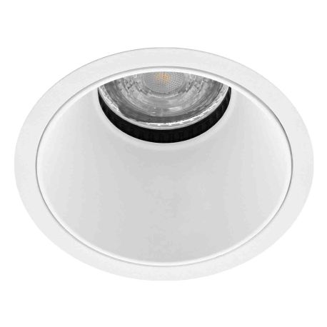 Spot encastré basse luminance FIJI R Indigo - GU10 - 15W - PAR16 - Blanc mat
