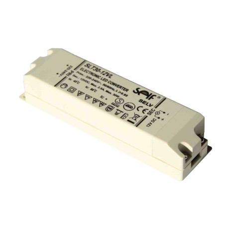 Alimentation LED à tension constante Aric - 30W - 12V DC - IP20 - Non variable