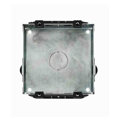 Boite d'encastrement 1 module Urmet - Pour plaque Sinthesi Steel - Métal