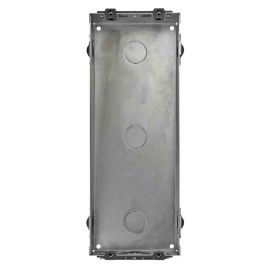 Boite d'encastrement 3 modules Urmet - Pour plaque Sinthesi Steel - Métal