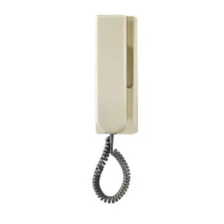 Poste audio standard 1 touche Urmet - avec pédale microélectrique - Blanc