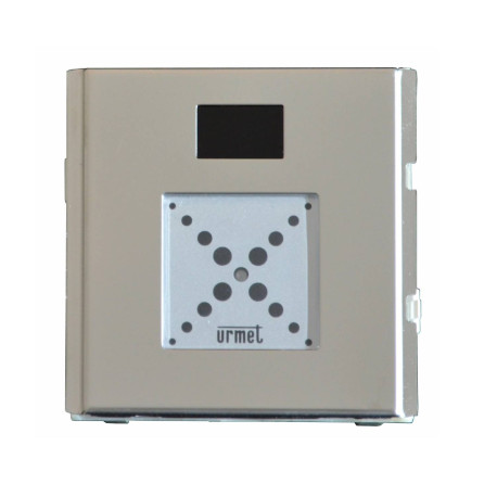 Module lecteur autonome de badge Urmet - Gamme Sinthesi Steel - 14Vca - IP45