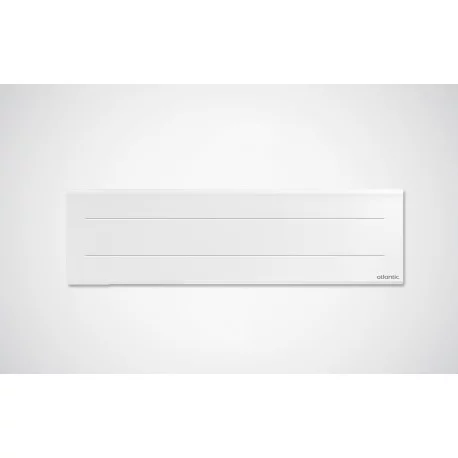 Radiateur Plinthe Oniris Atlantic connecté - 1000W - Blanc