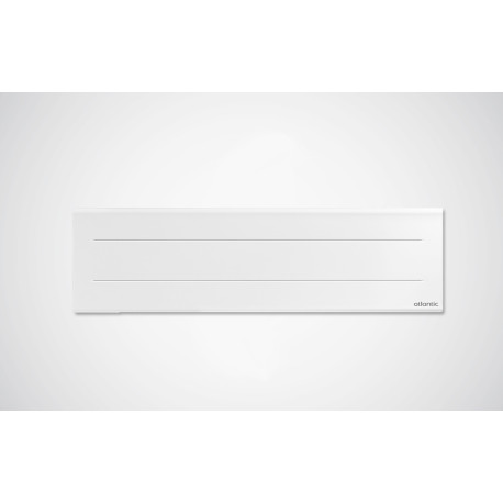 Radiateur Plinthe Oniris Atlantic connecté - 1000W - Blanc
