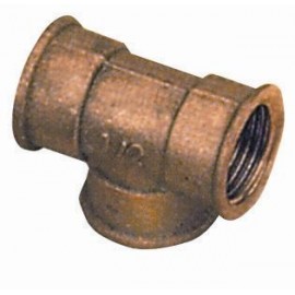 Raccord laiton 8130 té égal femelle 1'1/4
