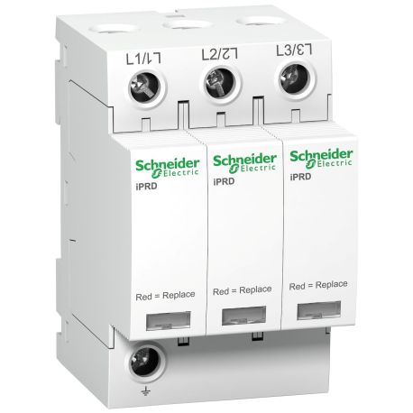 Parafoudre iPRD 8r Acti9 Schneider - 8kA - 460V - 3P - IT avec report de signalisation