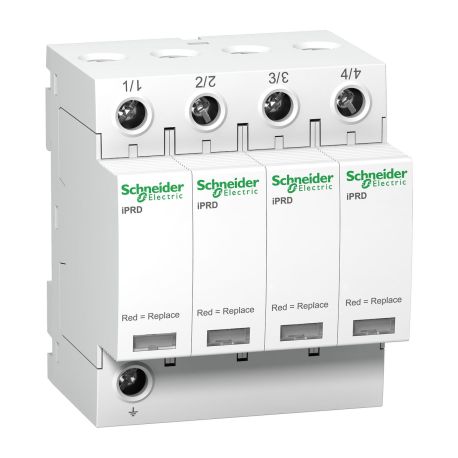 Parafoudre iPRD 20r Acti9 Schneider - 20kA - 460V - 4P - IT avec report de signalisation