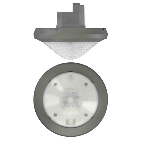 Détecteur de présence PIR theRonda P360-330 DALI UP Theben - 2/3 canaux - 360° - IP54 - Gris