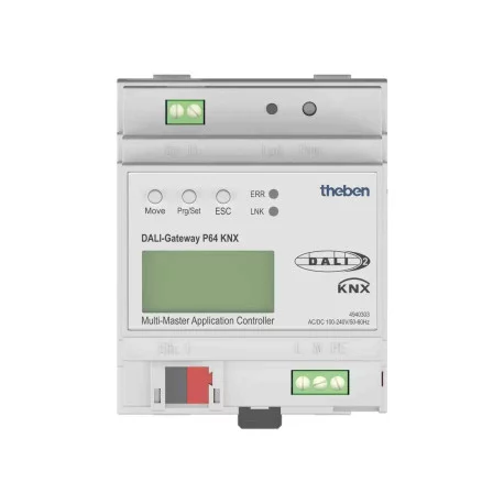 Passerelle DALI P64/ KNX Theben - 1 canal - 100/240V - IP20