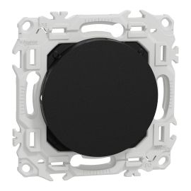 Obturateur Odace Schneider Electric - Noir