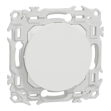 Obturateur Odace Schneider Electric - Blanc