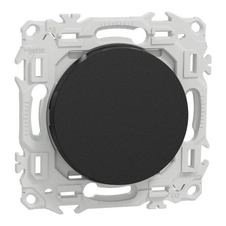 Va-et-Vient / Interrupteur / Poussoir Odace Schneider Electric - Noir
