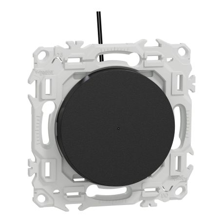 Va-et-Vient / Interrupteur / Poussoir lumineux Odace Schneider Electric - Noir