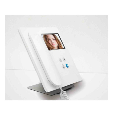 Support bureau Fermax - Pour moniteur VEO - Acier inoxydable