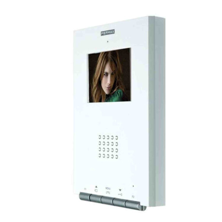 Moniteur vidéo couleur en saillie ILOFT PURE Fermax - BUS 2 - Ecran TFT 3,5" - Blanc