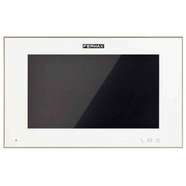 Moniteur vidéo WIT MEET Fermax - PoE - Écran 7'' - Blanc