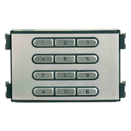 Clavier Memokey Citymax 100 codes Fermax - Gris alu