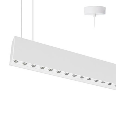 Suspension OTIS 2 P Indigo - 30+5W - 3000K - Blanc mat