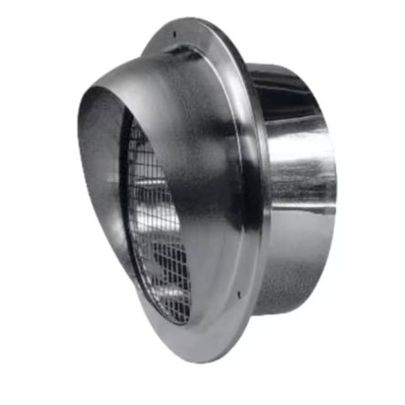Prise d'air murale ME INOX 160 light Atlantic - ø160mm