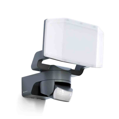 Projecteur XLED Protect S L Steinel - Avec détecteur - 13.6 W - 3000K - Anthracite