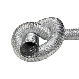 Conduit aluminium souple renforcé Spiréo T 82 R ALU Atlantic - 10m - Ø80mm
