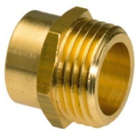 Raccord laiton mamelon femelle à souder mâle à visser 432G 32-1'1/4