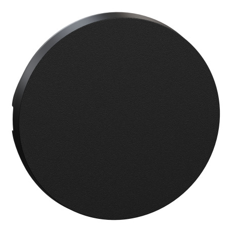 Enjoliveur pour va-et-vient ou poussoir à bascule Odace Schneider Electric - Noir Onyx