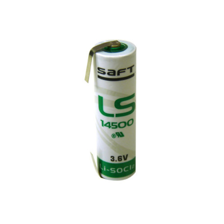 Pile lithium LS14500-CNR AA Saft - 3.6V - 2.6Ah
