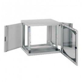 Coffret Actassi OPB 19” - 6 U - Chassis fixe, porte vitrée - 380 x 600 x 400 mm