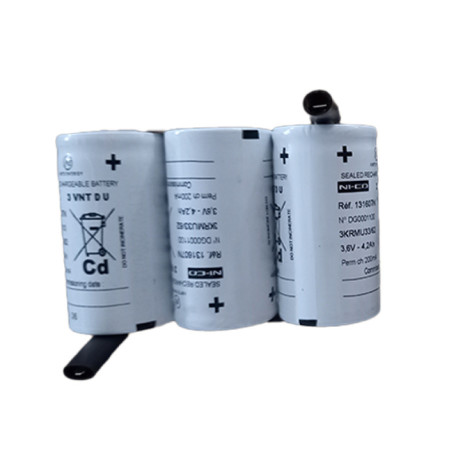 Batterie pour BAES 3 VNT DH U ST1 - 3,6V - 4Ah - Côte/Côte