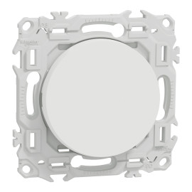 Va-et-Vient / Interrupteur / Poussoir Odace Schneider Electric - A griffes - Blanc