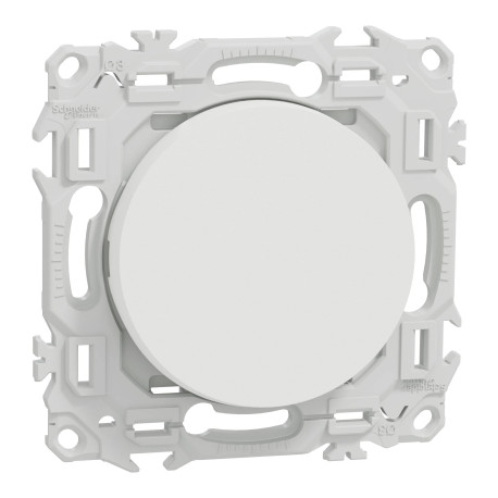 Va-et-Vient / Interrupteur / Poussoir Odace Schneider Electric - A griffes - Blanc
