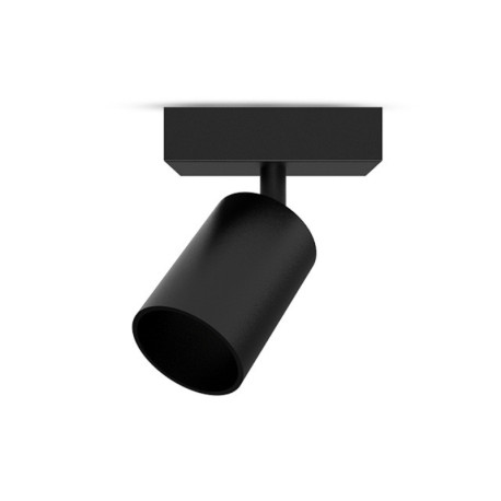 Applique orientable 1 spot Jasmin Miidex - GU10 - Noir
