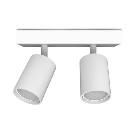 Applique orientable 2 spots Jasmin Miidex - GU10 - Blanc