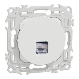 Lot de 108 prises RJ45 Odace Schneider Electric - Cat.6 - STP - Blanc Craie