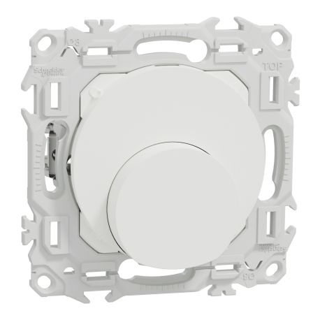 Sortie de câble Odace Schneider Electric - 16A - Avec griffes - Blanc