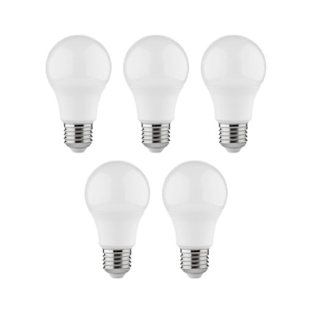 Lot de 5 ampoules LED E27 Miidex - 7W - 4000K