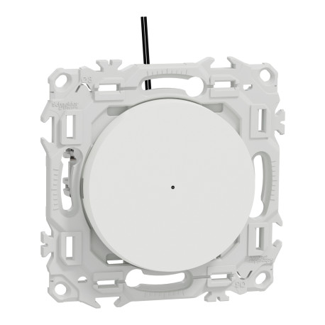 Va-et-Vient / Interrupteur / Poussoir lumineux Odace Schneider Electric - 10AX - A griffes - Blanc