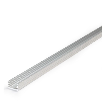 Profile Fin Aluminium Brut 1m pour bandeaux LED