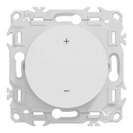 Thermostat filaire connecté Odace Wiser Schneider Electric - 2A - Zigbee 3.0 - Blanc Craie