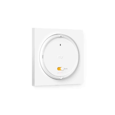 Commande 1 canal Amy 1 A/M Modes io Somfy - Avec cadre carré - Blanc