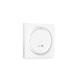 Commande Amy 2 Modes io Somfy - Avec cadre carré - Blanc