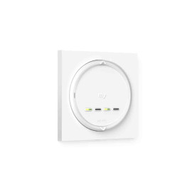 Commande Amy 4 Modes io Somfy - Avec cadre carré - Blanc