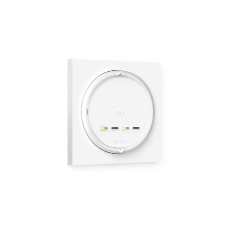 Commande Amy 4 Modes io Somfy - Avec cadre carré - Blanc