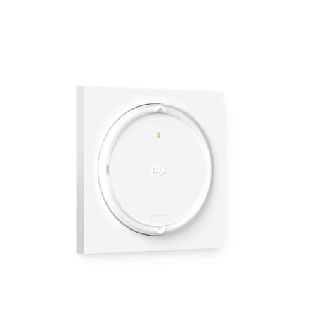 Commande 1 canal Amy 1 io Somfy - Avec cadre carré - Blanc