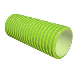 Conduit semi-rigide circulaire Optiflex Pro D90 Aldes - Ø90mm - Longueur 50m - PE antistatique et antibactérien - Vert