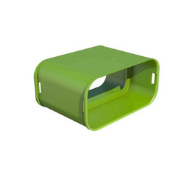 Manchon femelle Optiflex Pro Aldes - Pour conduit ovale 130X60mm - Vert